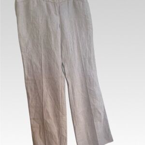 NWT The Limited Cream Linen Pants size 8